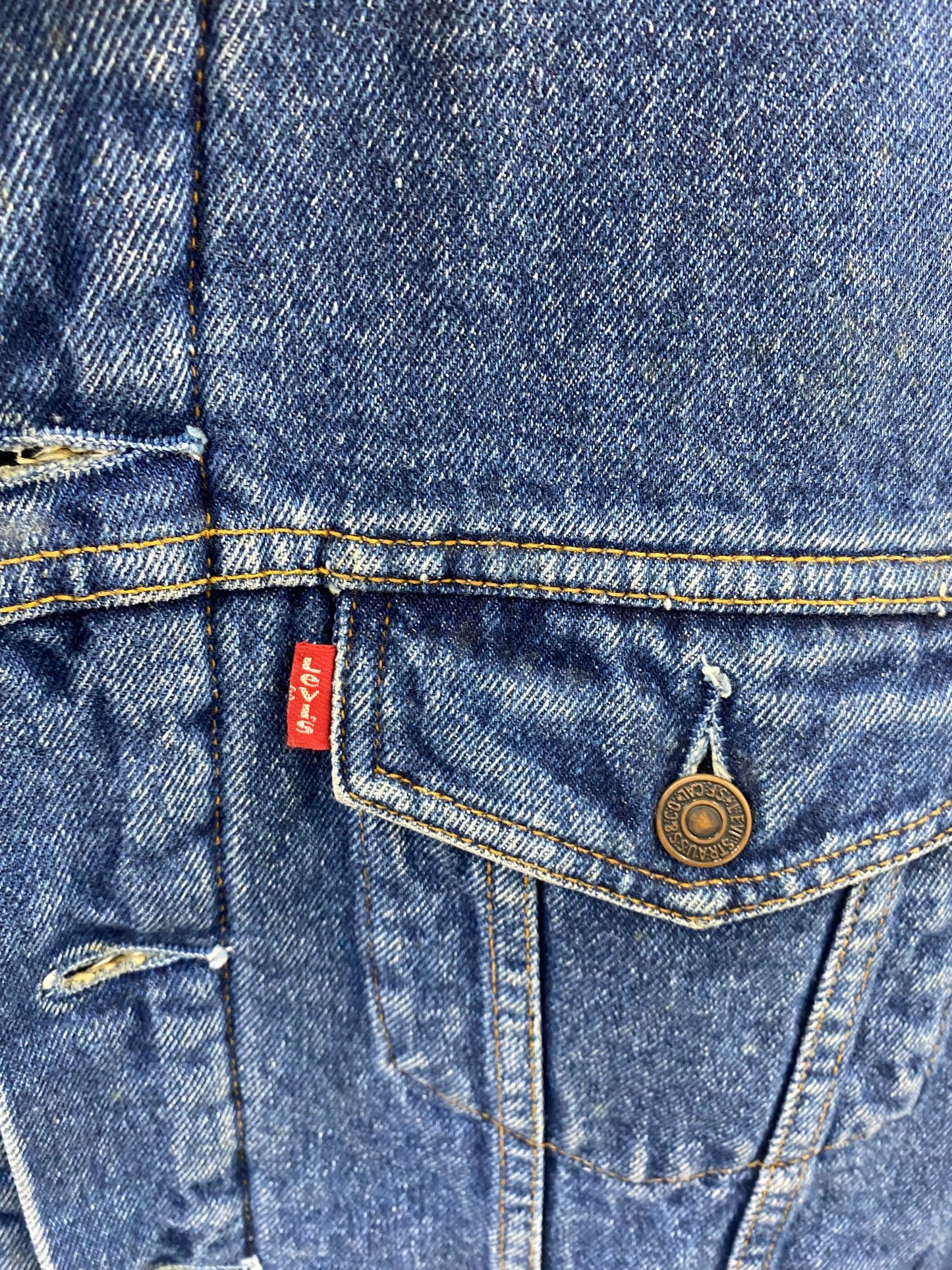 giacca denim levi's