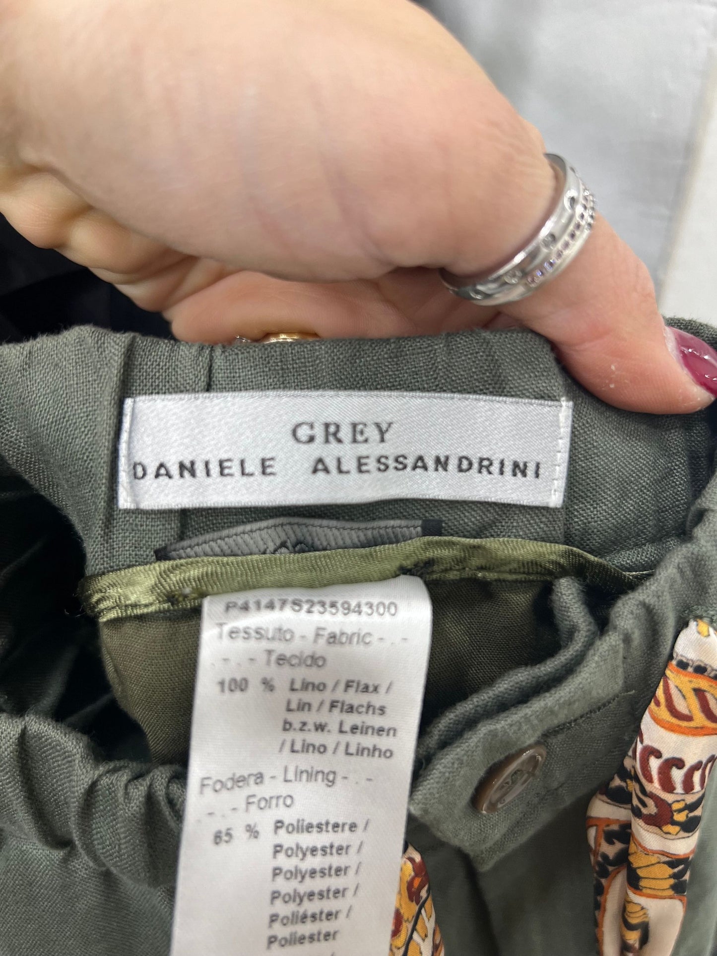Pantaloni daniele alessandrini
