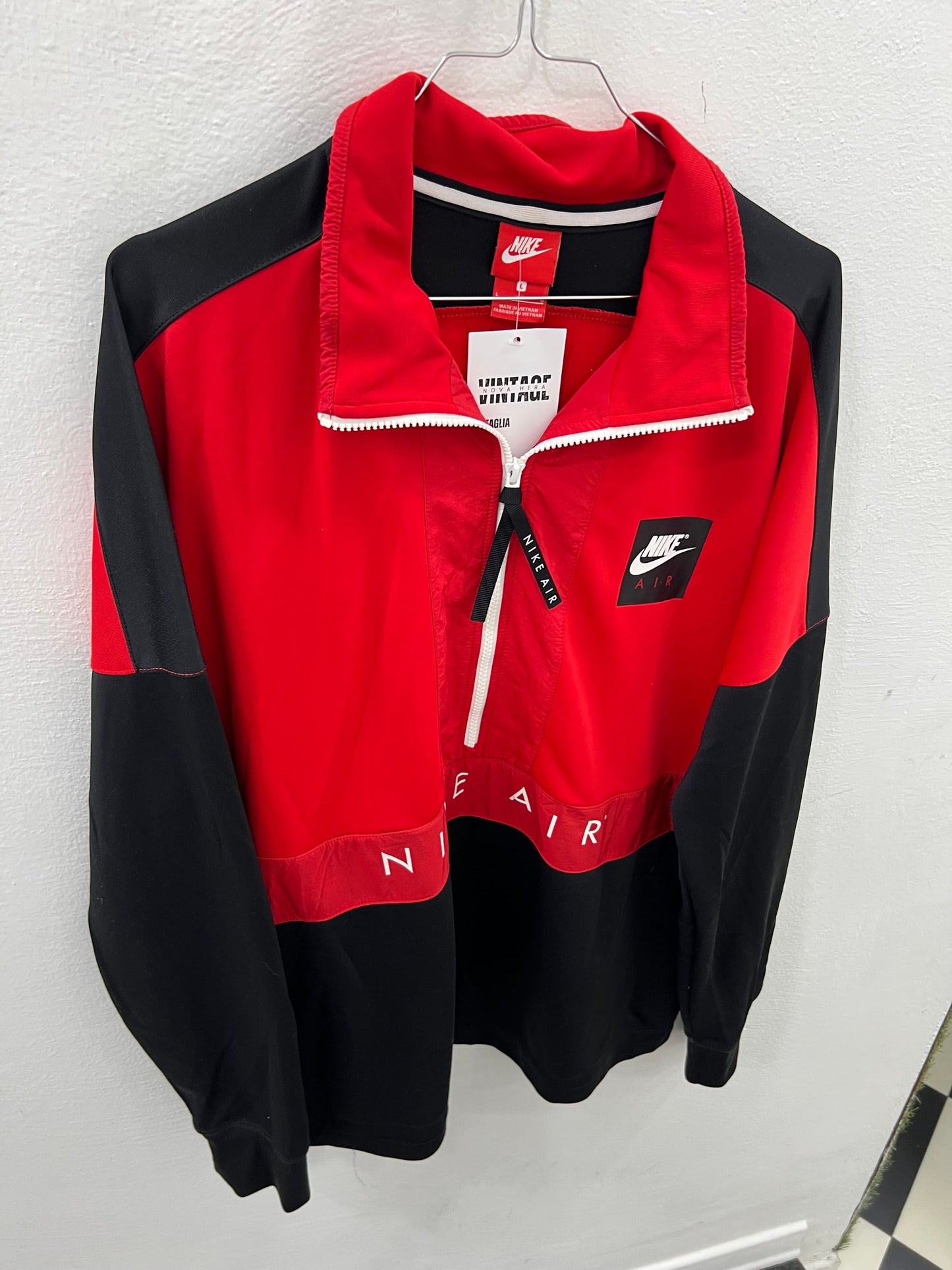 felpa con zip nike