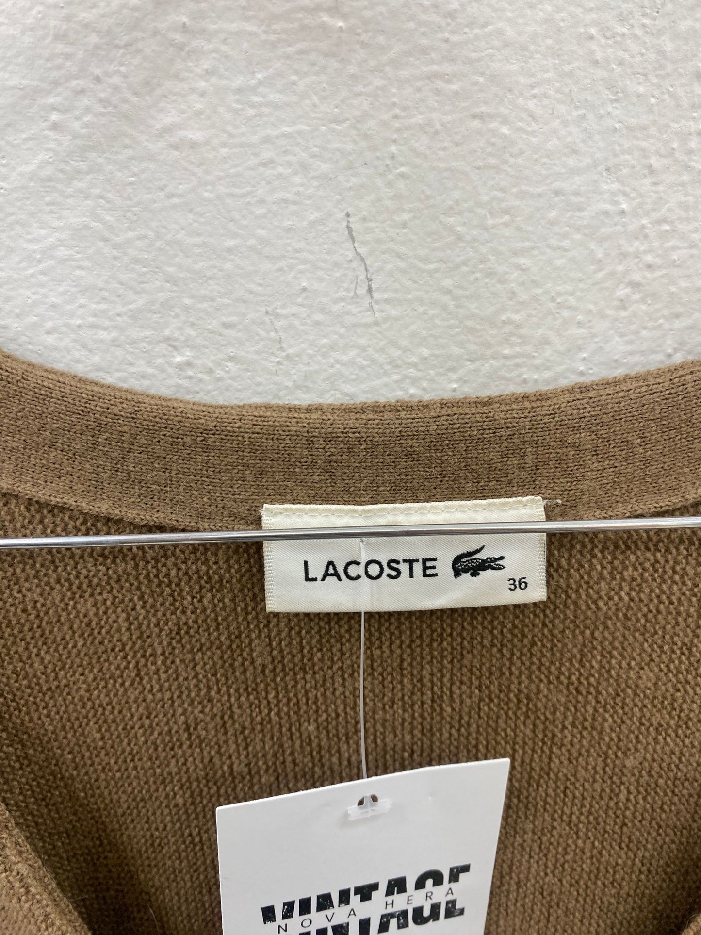 cardigan lacoste