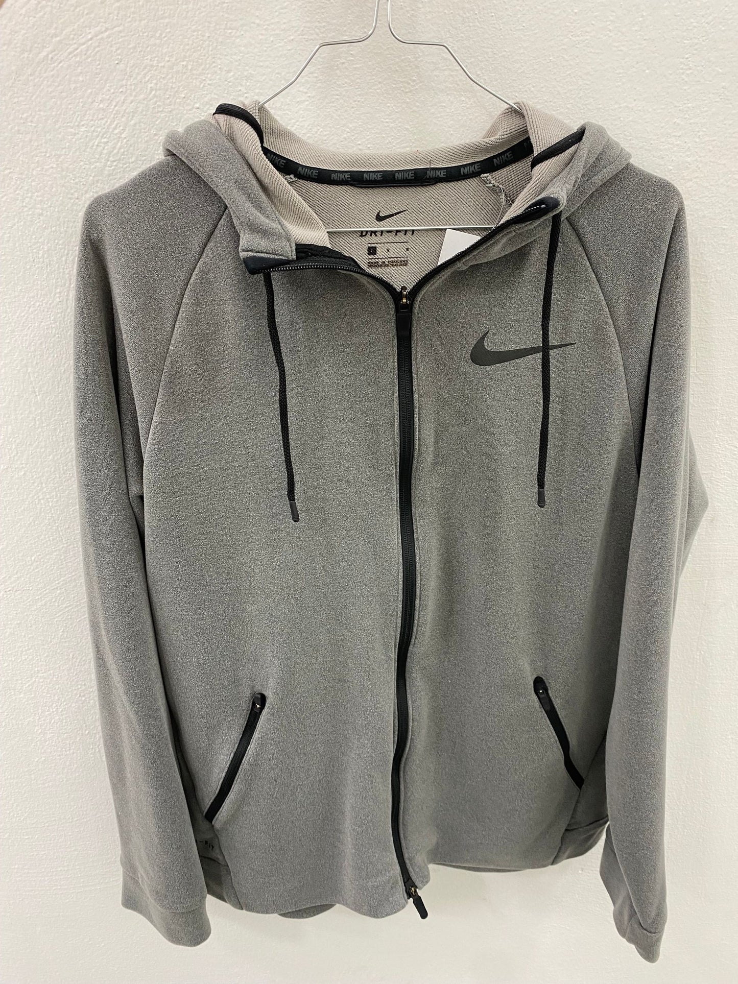 felpa con zip nike