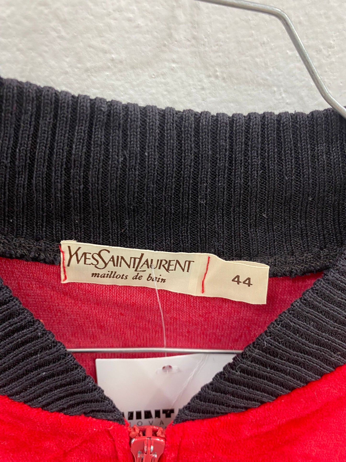 felpa con zip yves saint Laurent