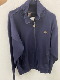 maglione con zip paul e shark