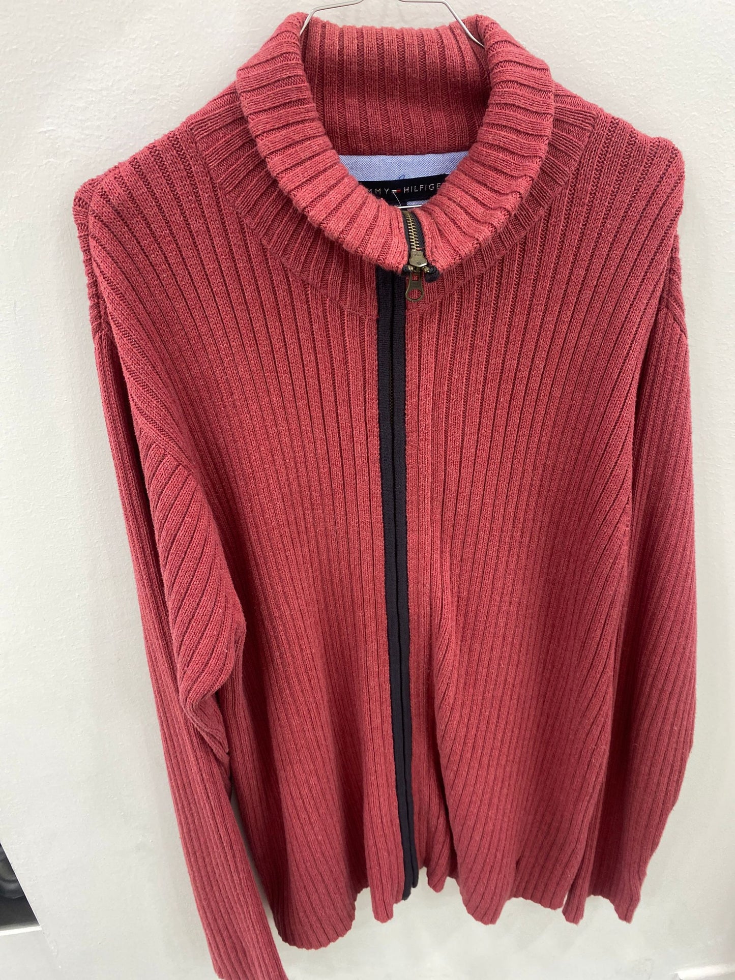 maglione con zip tommy Hilfiger