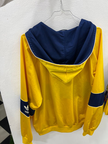 felpa con zip adidas
