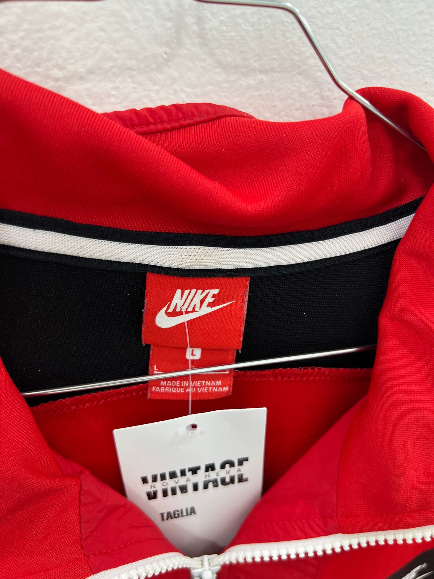 felpa con zip nike