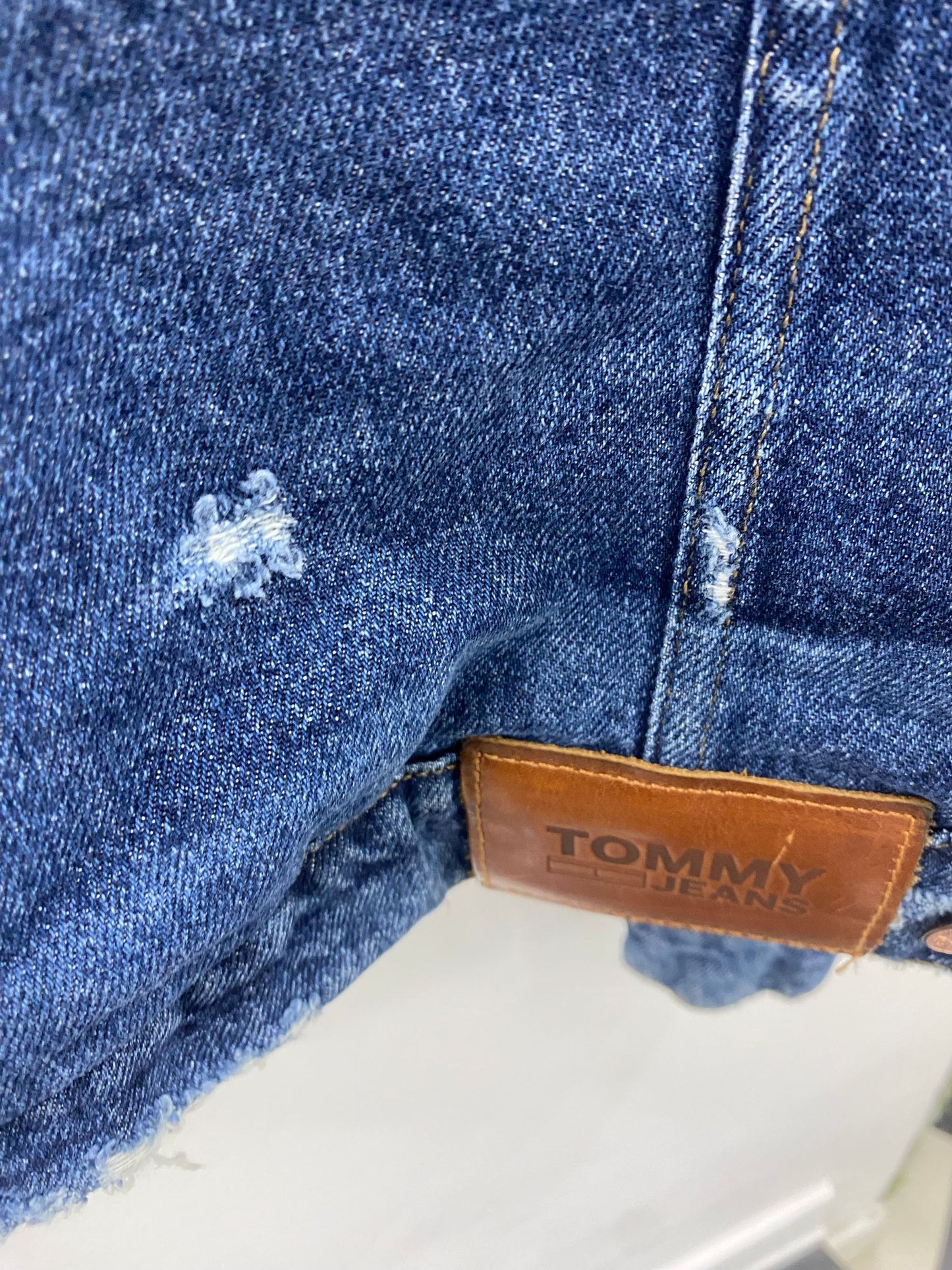 giacca denim tommy Hilfiger
