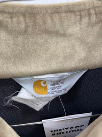 felpa con zip carhartt