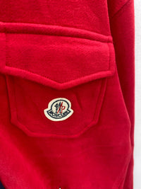 felpa con zip moncler