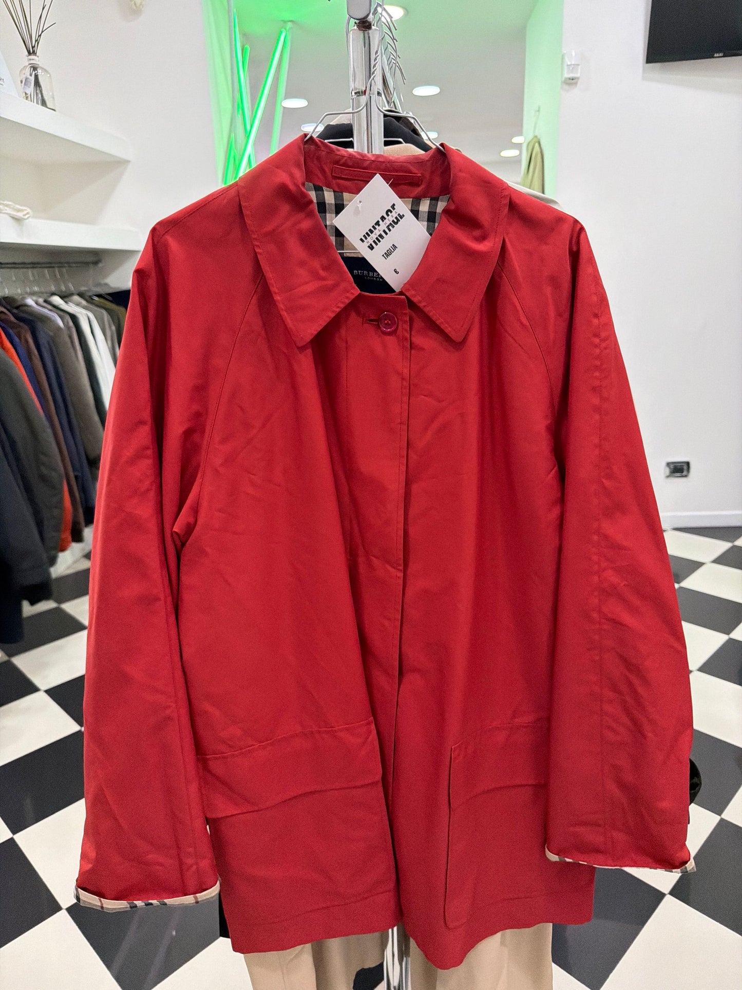 giacca burberry