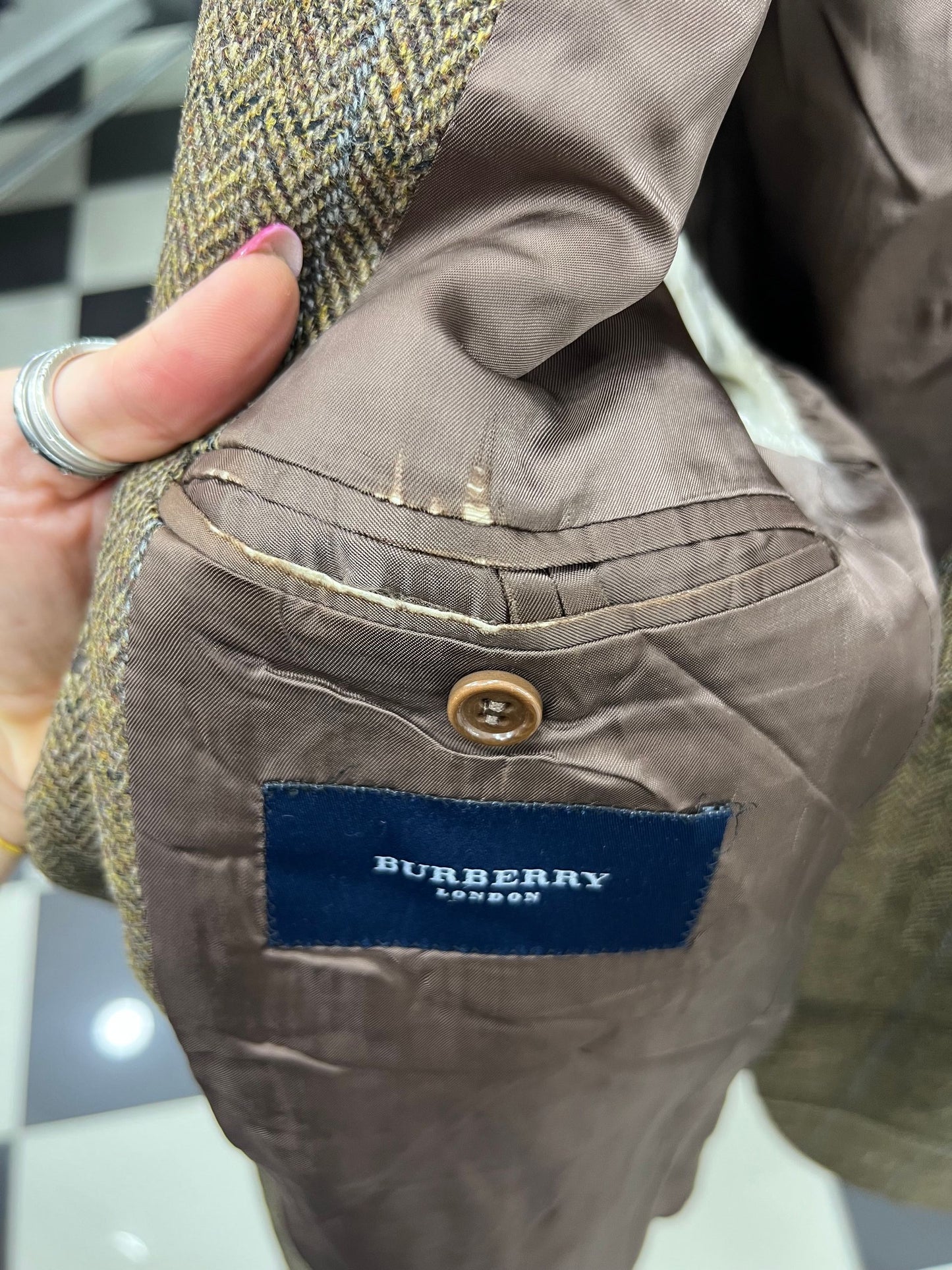 giacca burberry