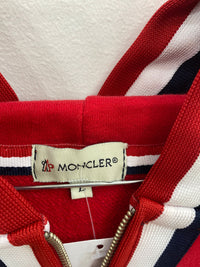 felpa con zip moncler