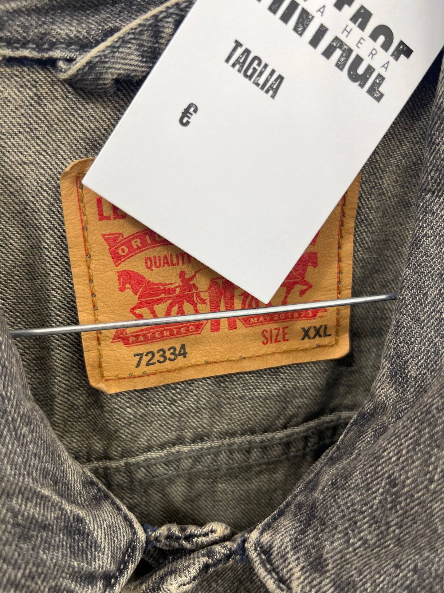giacca denim levi's