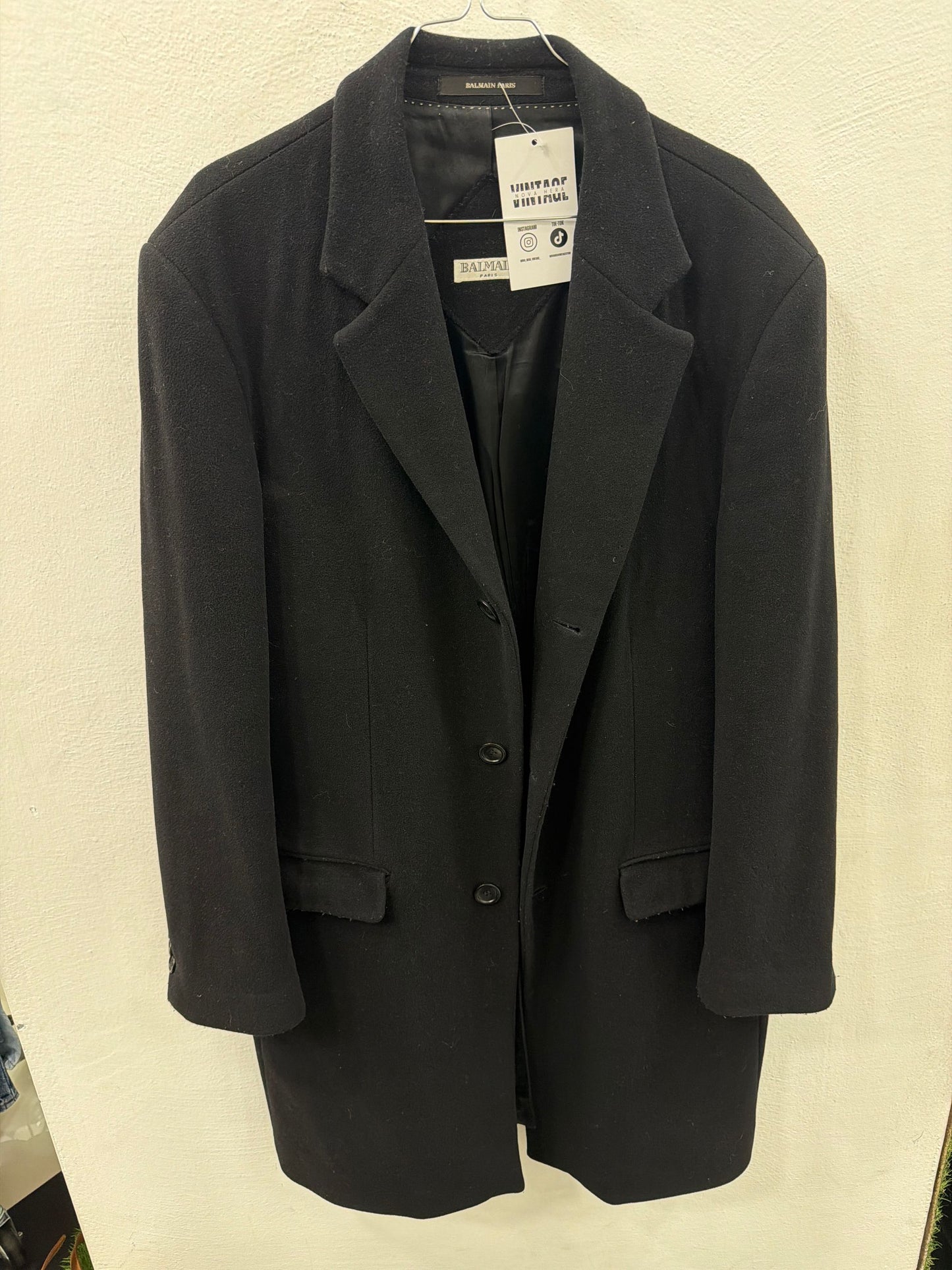 cappotto balmain