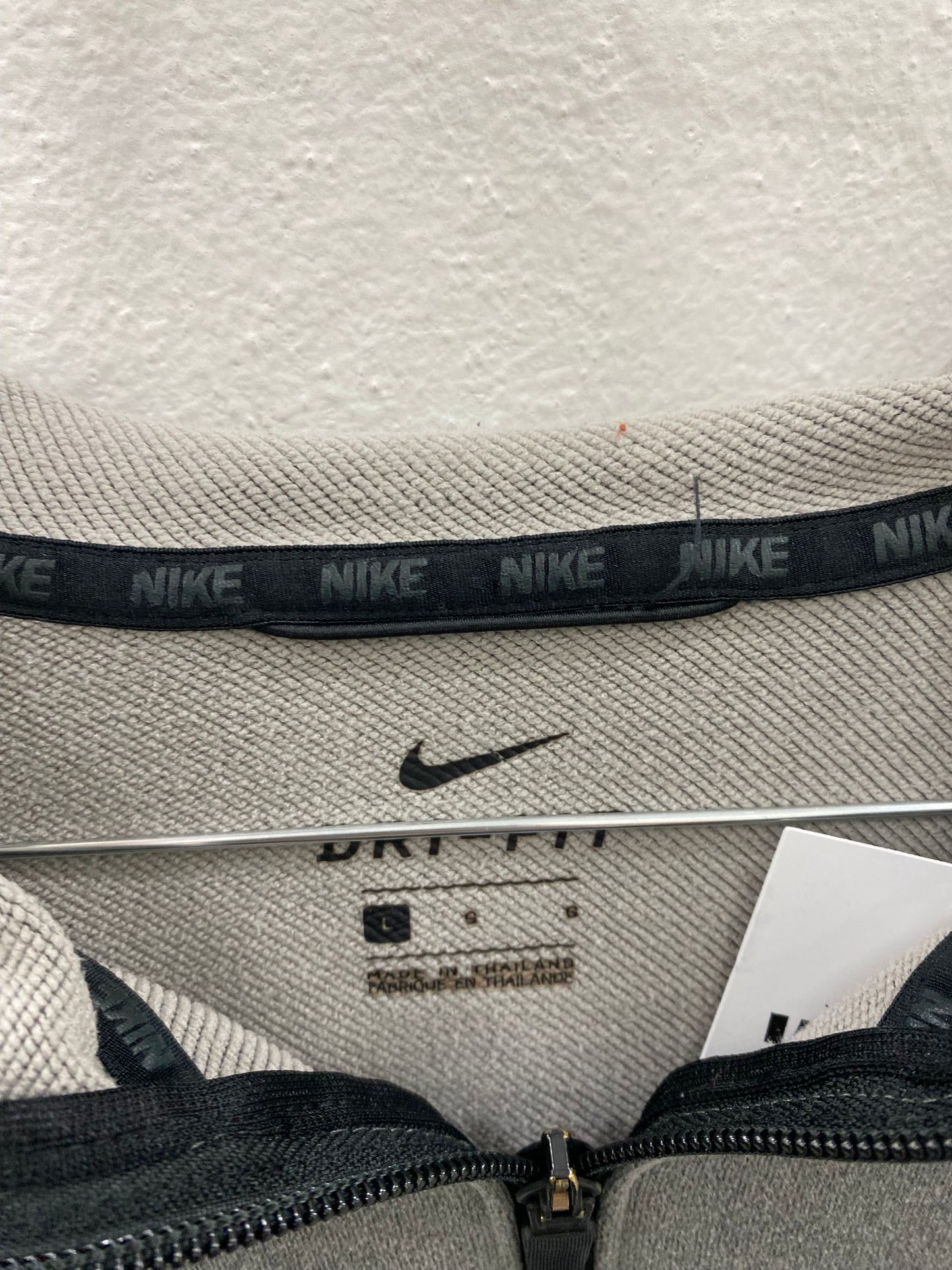 felpa con zip nike