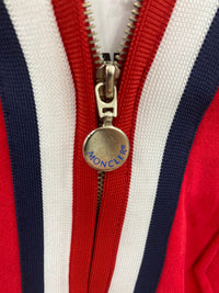 felpa con zip moncler