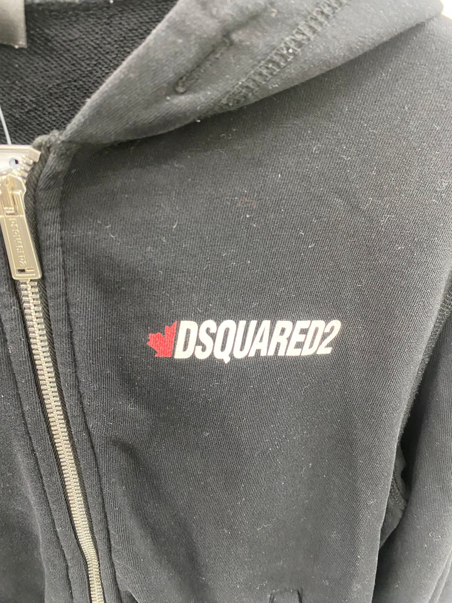 felpa con zip dsquared2