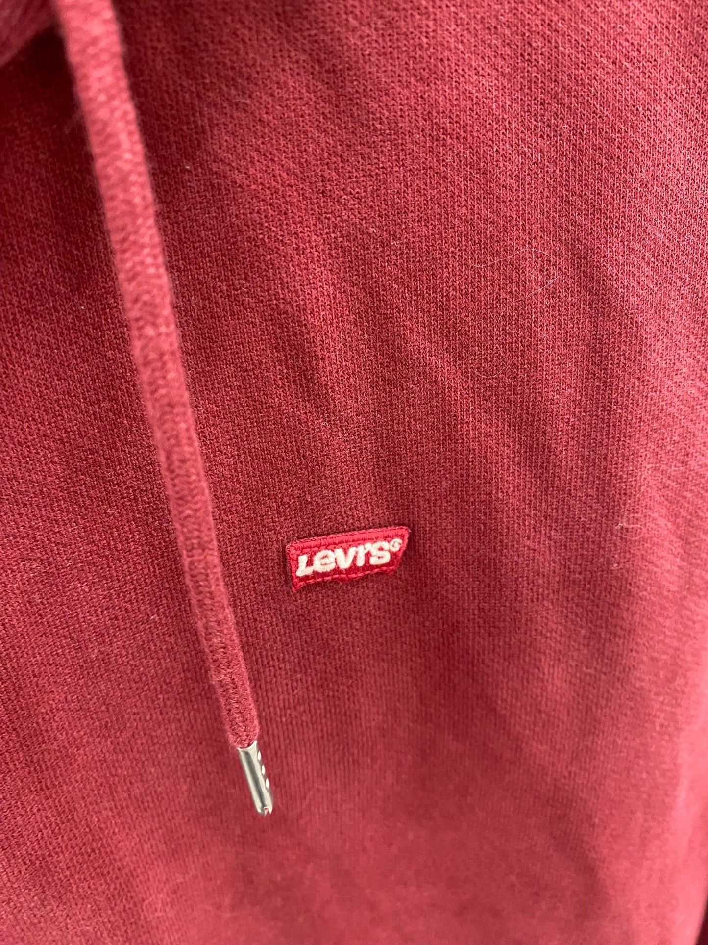 felpa con zip levi's