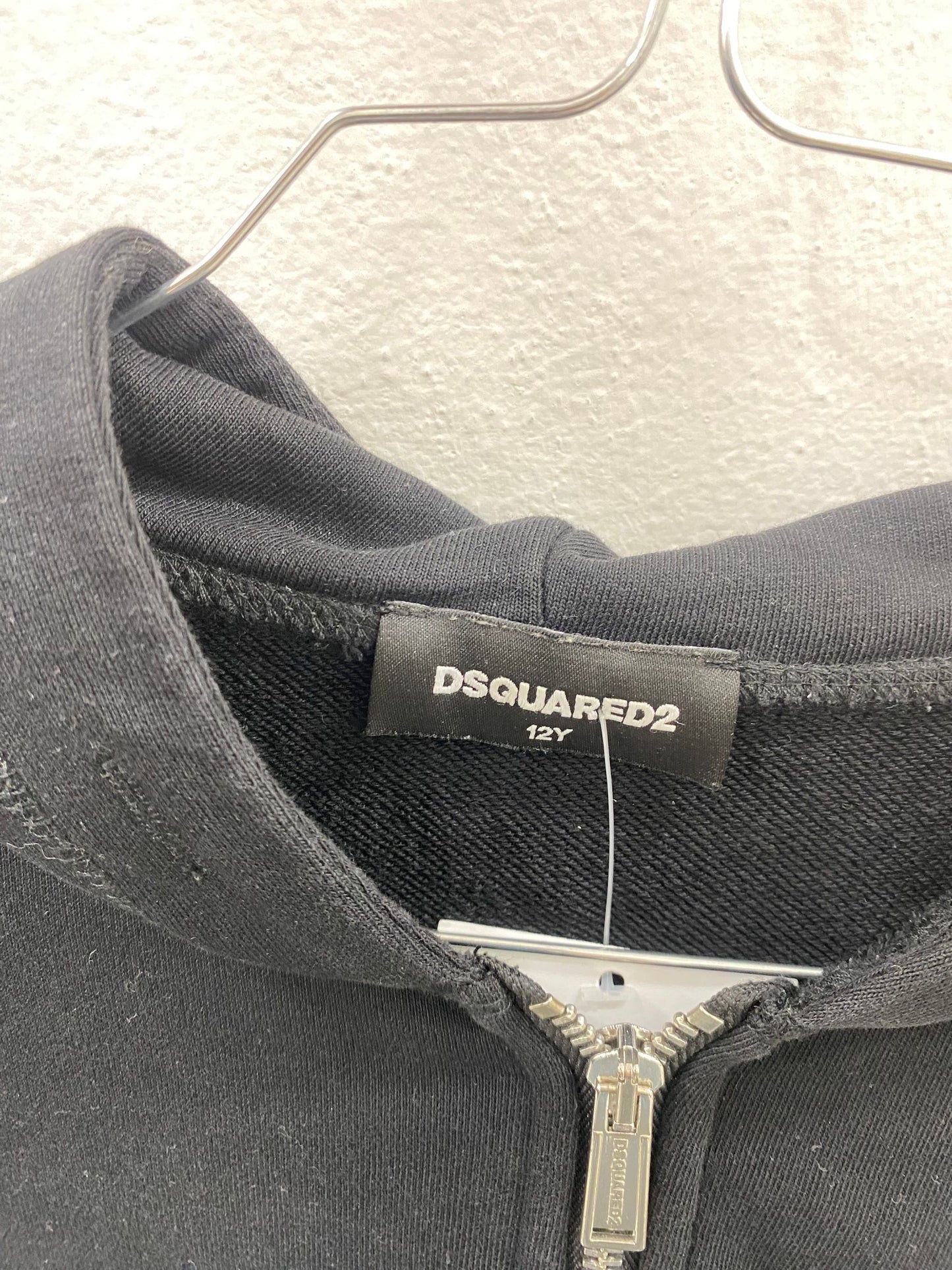 felpa con zip dsquared2