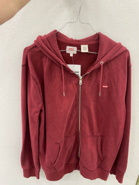 felpa con zip levi's