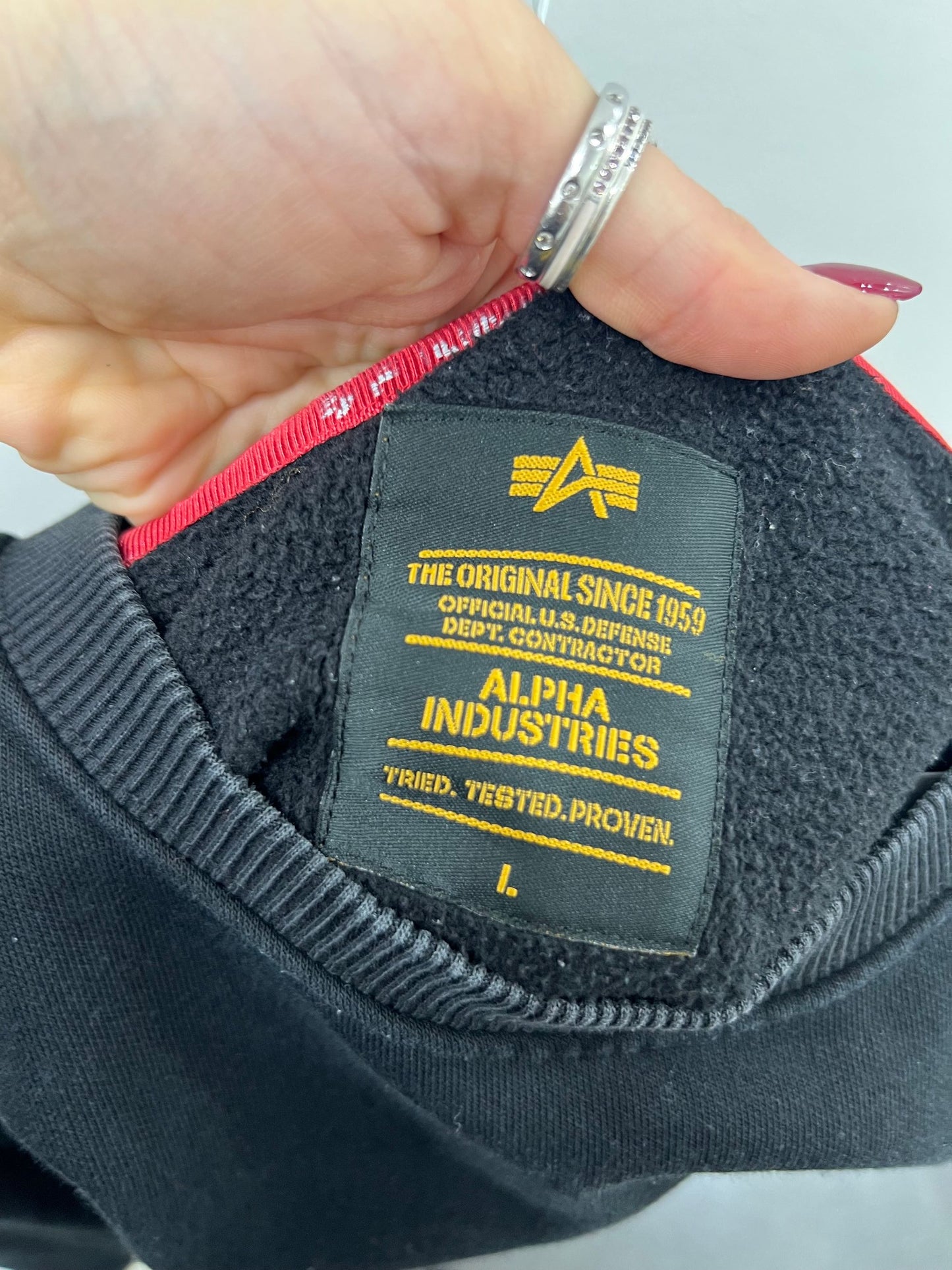 felpa alpha industries